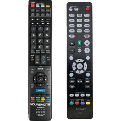 GENERAL Denon rc-1253 + управление на телевизор (мини телевизор) - дистанционно управление дубликат (rc-1253 + управление на телевизор (мини телевизор))