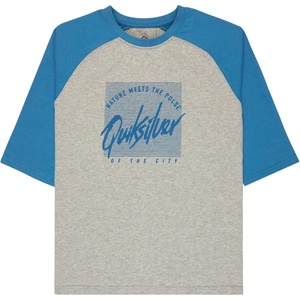 Quiksilver Дамска тениска Quiksilver Women's Bridge End T-shirt - Light Grey Heather - размер XS (916-7072-0211)