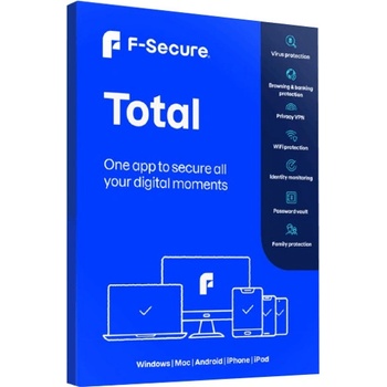 F-Secure Total Protection 3 lic. 24 mes.