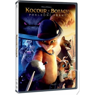 Kocúr v čižmách: Posledné želanie DVD