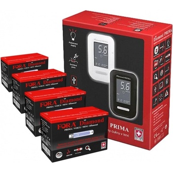 Fora Diamond Testovací proužky ke glukometru DM10 / DM20 / DM30 / DM40 50 ks