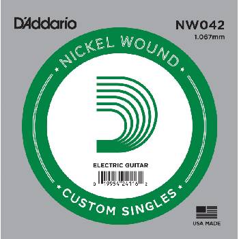D'Addario NW 042 Единична струна за китара (NW042)