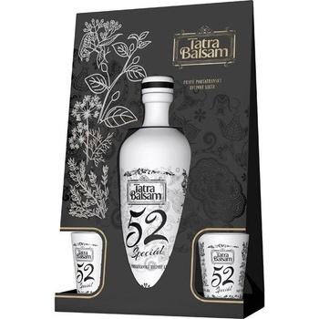 Tatra Balsam Špeciál Keramika 52% 0,7 l (darčekové balenie 2 poháre)