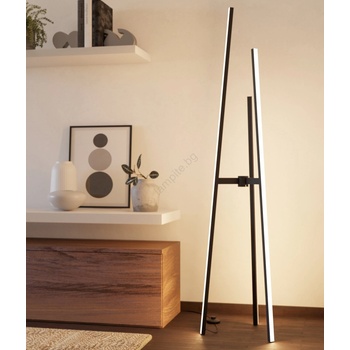 EGLO 901052 - LED подова лампа MONGOLANA LED/30W/230V черна (EG901052)