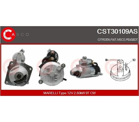 Startér CASCO CST30109AS