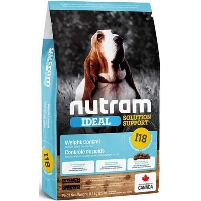 Nutram I18 Ideal Weight Control Dog 3 x 11,4 kg