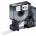 G&G RM-GG-810 / DYMO LM 160 / RHINO 6000 - BLACK ON CLEAR - 6mm x 7m (RL - D - 43610)