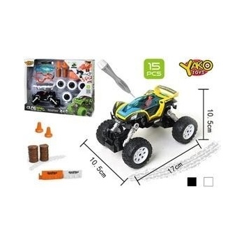 Hm Studio Stavebnice Auto 4WD 15 ks 1:32 zelené