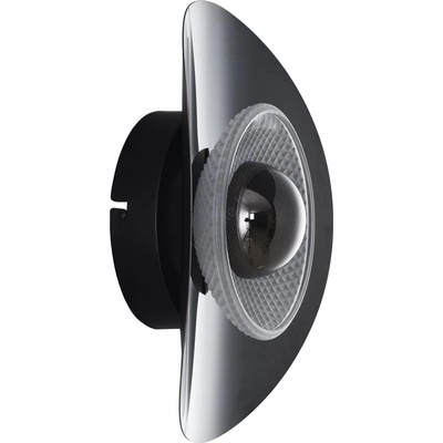 Zuma Line MB2293-1S-3BCT - LED стенна лампа DIOP LED/8W/230V черна/опушена č (ZL0929)