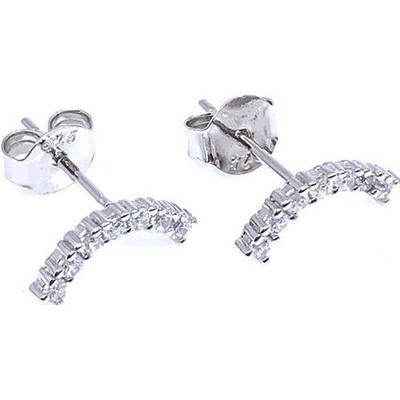 Jan Kos jewellery stříbrné náušnice MHT-3408/SW00