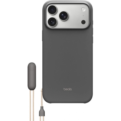 Beats Audio Beats iPhone 17 Pro Max Kickstand Case with MagSafe and Camera Control - Granite Gray (MGY94LL/A)