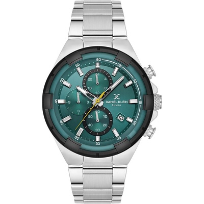 Daniel Klein DK. 1.13804-2 - Мъжки часовник, Exclusive, Кварцов, 44mm, 5 ATM, Син