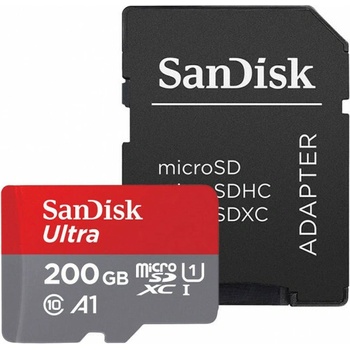SanDisk microSDXC 200GB UHS-I U1 SDSQUAR-200G-GN6MA