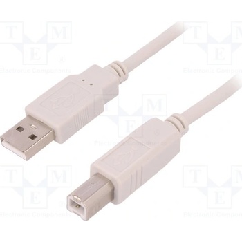 Qoltec 27625 USB 2.0 kabel pro tiskárny AM/BM 1,8m