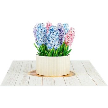 Kiriori Поздравителна картичка Kiriori Pop-up - Зюмбюл (13500)