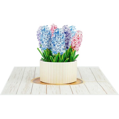 Kiriori Поздравителна картичка Kiriori Pop-up - Зюмбюл (13500)