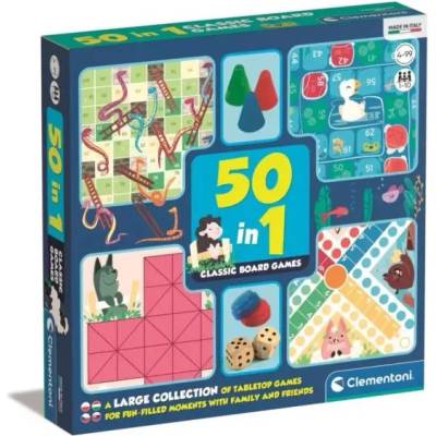 Clementoni Clementoni: 50 в 1 настолна игра (50724)
