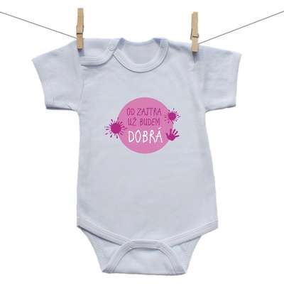 Body s krátkym rukávom Od zajtra už budem dobrá