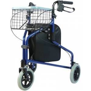 Reha Fund Practical tricycle walker with basket and bag - RF-621 Проходилка