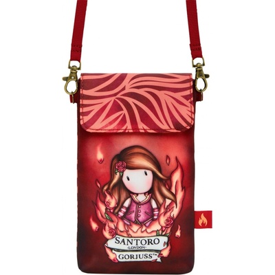 Gorjuss Santoro taštička přes rameno Fire In My Heart Elements Pocket bag Fire In My Heart