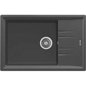 Teka Гранитна мивка, обръщаема, за шкаф 60 см Stone 60 S-TG ТЪМНОСИВА (М.1023.ТС) - xmall Мивка за вграждане