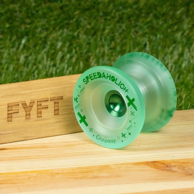 c3yoyodesign Speedaholic XX Priehľadná zelená