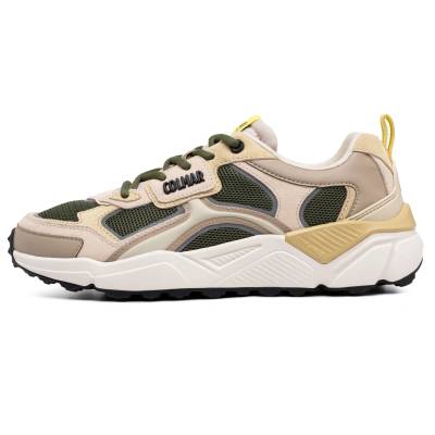Мъжки маратонки Colmar Active Garner Sneakers - Field / Military Green / Warm Gray / Lime - размер 45 (EU) (024-2287-0317)