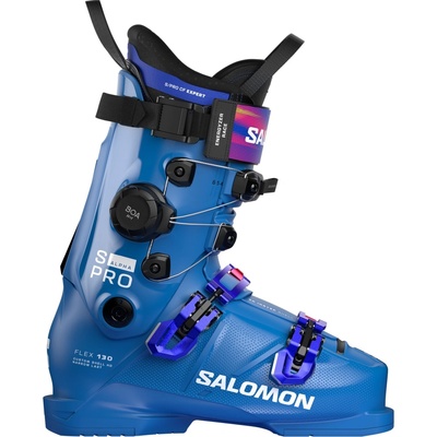 Salomon S PRO ALPHA C BOA 130 Race Blue White Equipe Red 26 26.5 26/27