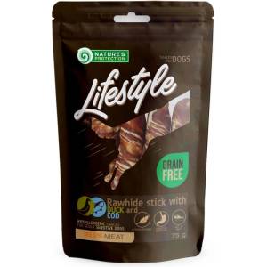 Nature's Protection Lifestyle кучешки суровини с патешко и треска 75 г