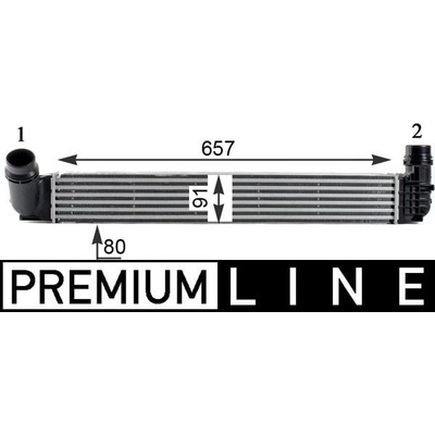 Chladič turba MAHLE CI 313 000P (CI313000P)