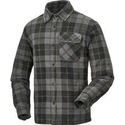 Parkside pánský flanelový overshirt šedá – Zboží Dáma