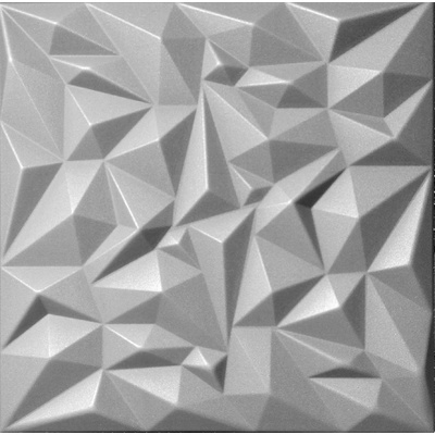 Deccart Ametyst geometrické 3D pěnové Grey 10m²