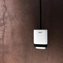 Nimco Maya černá Toaletní WC kartáč s hranatou rukojetí MAC 29094KN-HR-90