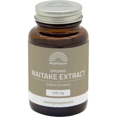 Mattisson Healthstyle Organic Maitake Extract, 400 mg, 60 капсули, Mattisson Healthstyle (MT2037)