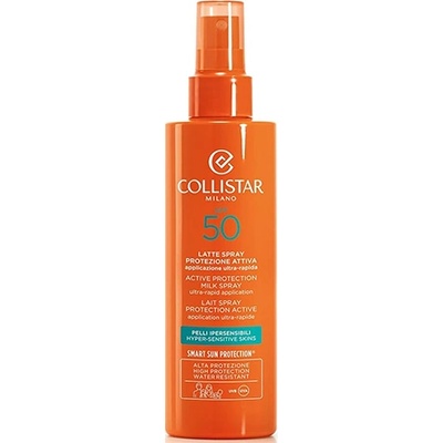 Collistar Active Protection Milk Spray SPF 50 мляко за загар в спрей spf 50 унисекс 200 мл
