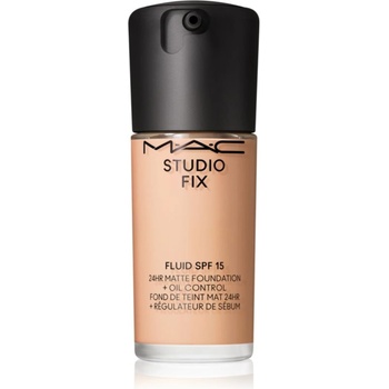 MAC Cosmetics Studio Fix Fluid SPF 15 24HR Matte Foundation + Oil Control матиращ фон дьо тен SPF 15 цвят N4.75 30ml