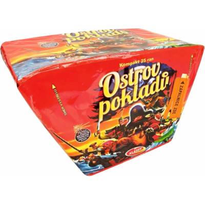 Klásek Kompakt 25 ran 25 mm Ostrov pokladů šikmý