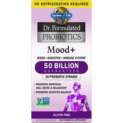 Garden of Life Dr. Formulated Probiotics Mood+ probiotiká na podporu nálady 30 ks