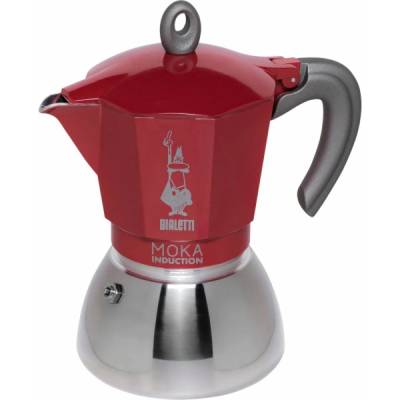 Bialetti Moka Express Induction 6 červená