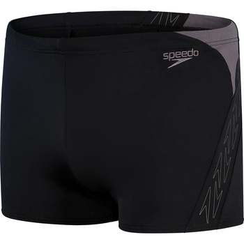 Speedo Мъжки къси панталони Speedo Hyper Boom Slice Aquashorts Mens - Black/Grey