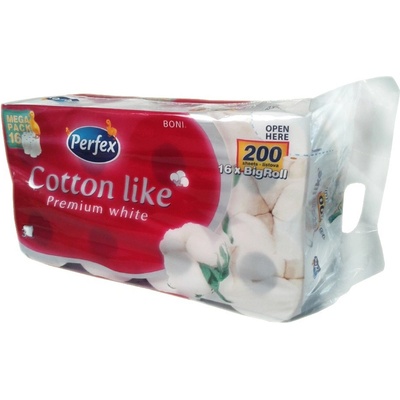 Perfex Cotton Like Premium White Big Roll 16 k