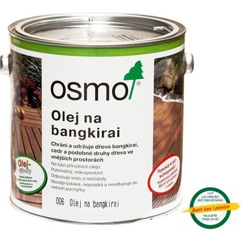 Osmo 006 Terasový olej 2,5 l Bangkirai