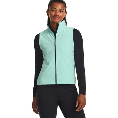Under armour golf Потник Under armour golf Storm Revo Softshell vest - Green (Neo Turquoise / Metallic Silver)