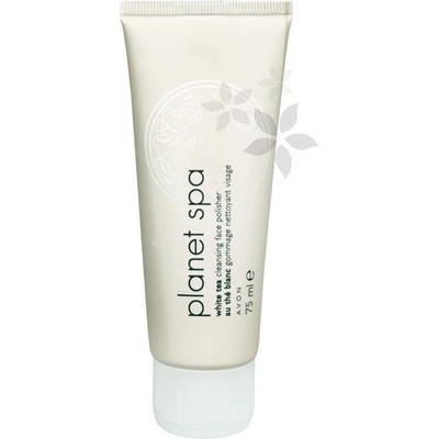 Avon Planet Spa čistící pleťový peeling s bílým čajem 75 ml