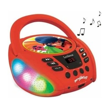 Lexibook CD/MP3 плейър Lexibook Miraculous Bluetooth 5.0 Червен