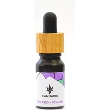 CBN 10 % + CBD 10 % přírodní fullspectrum olej Cannapio 10 ml