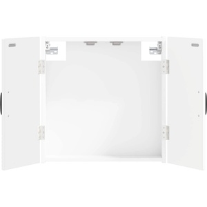 vidaXL Кабинет за дартборд UTRECHT Бяло 52, 5 x 10, 5 x 53, 5 см (897765)