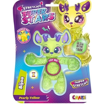 CRAZE Разтеглива фигурка Craze Superstars - Бижу (C46982)