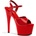 Pleaser USA Pleaser Adore-709 Red/Red 38