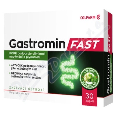 Colfarm Gastromin Fast 30 kapsúl